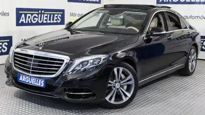 Usado Mercedes S400 333 CV (244 kW) 2014 Negro Berlina