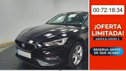 Negro Usado 2021 Seat Leon FR Berlina | 16.990 € (Precio justo)