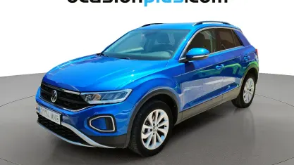 Usado VW T-Roc Life 116 CV (85 kW) 2024 Azul SUV