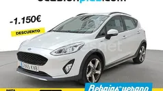 Gris / plata Usado 2019 Ford Fiesta Active Utilitario | 12.250 € (Buen precio)