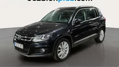 Negro Usado 2015 VW Tiguan Sportline SUV | 14.350 € (Precio justo)