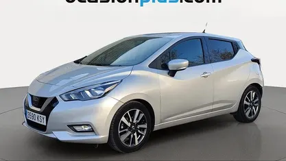 Usado Nissan Micra Acenta 101 CV (74 kW) 2019 Gris plata Utilitario