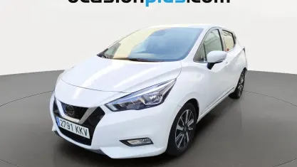 Usado Nissan Micra Acenta 71 CV (52 kW) 2018 Blanco Utilitario
