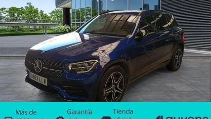 Usado Mercedes GLC200 163 CV (119 kW) 2021 Azul SUV
