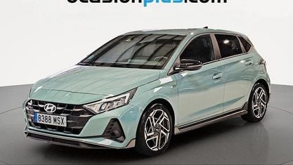 Brugt Hyundai i20 N Line 80 HK (58 kW) 2024 Grøn Hatchback
