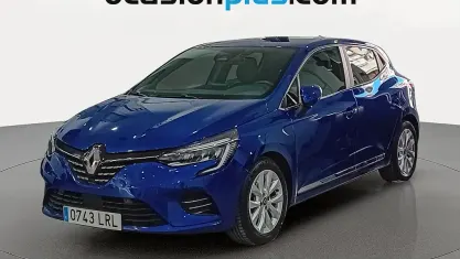 Usado Renault Clio V Zen 91 CV (66 kW) 2021 Azul Utilitario