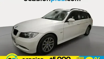 Usado BMW 320 170 CV (125 kW) 2008 Blanco Familiar