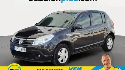 Käytetty Dacia Sandero Lauréate 75 HP (55 kW) 2011 Musta Viistoperä