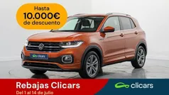 Rojo Usado 2021 VW T-Cross Sport SUV | 21.490 € (Precio justo)