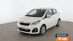 Blanco Usado 2018 Peugeot 108 Active Utilitario | 6999 € (Precio justo)
