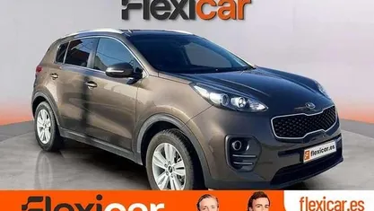 Usado Kia Sportage Plus 132 CV (97 kW) 2018 Marrón SUV