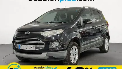 Usado Ford Ecosport Titanium 95 CV (69 kW) 2015 Negro SUV
