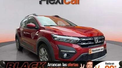 Rojo Usado 2022 Dacia Sandero Comfort Utilitario | 10.990 € (Buen precio)