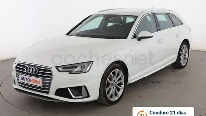 Usado Audi A4 S-Line 151 CV (111 kW) 2019 Blanco Familiar