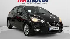 Negro Usado 2019 Nissan Micra Acenta Utilitario | 10.980 € (Precio justo)