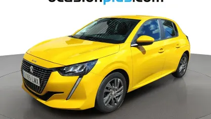 Usado Peugeot 208 Active 75 CV (55 kW) 2021 Amarillo Utilitario