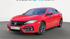 Rojo Usado 2021 Honda Civic Elegance Utilitario | 19.455 € (Precio justo)