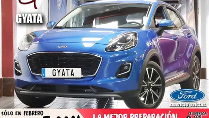 Usado Ford Puma Titanium 125 CV (91 kW) 2023 Azul Recogida