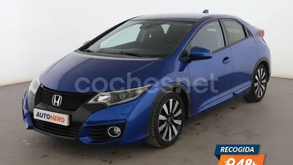 Azul Usado 2015 Honda Civic Elegance Berlina | 11.799 € (Precio justo)