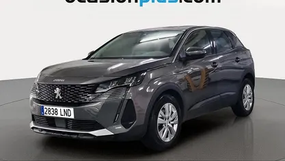 Gris plata Usado 2021 Peugeot 3008 Active SUV | 16.546 € (Precio justo)
