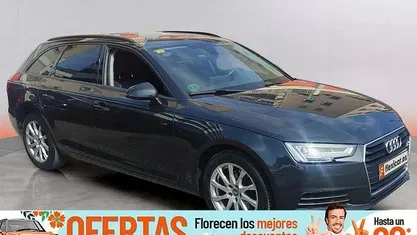 Usado Audi A4 150 CV (110 kW) 2018 Gris Familiar