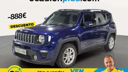 Usado Jeep Renegade Longitude 120 CV (88 kW) 2018 Azul SUV