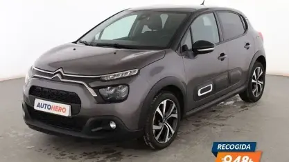 Begagnad Citroën C3 Shine 102 HK (75 kW) 2022 Grå Halvkombi