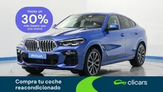 Azul Usado 2020 BMW X6 Sport Line SUV | 51.490 € (Buen precio)