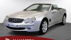 Color plata Usado 2003 Mercedes SL350 Coupe | 18.280 € (Precio justo)