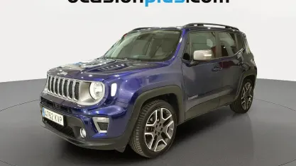 Usado Jeep Renegade Limited 120 CV (88 kW) 2019 Azul SUV