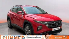Rojo Usado 2021 Hyundai Tucson SUV | 24.990 € (Precio justo)