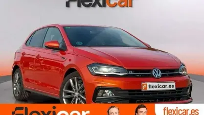Usado VW Polo R-line 116 CV (85 kW) 2020 Naranja Utilitario