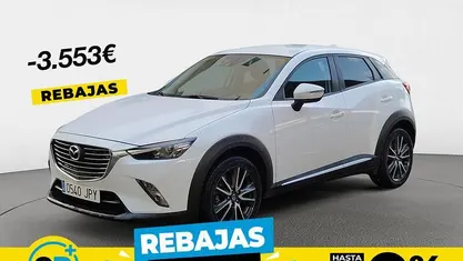 Blanco Usado 2016 Mazda CX-3 Luxury SUV | 13.797 € (Precio justo)