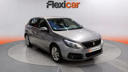 Usado Peugeot 308 Active 131 CV (96 kW) 2021 Gris Utilitario