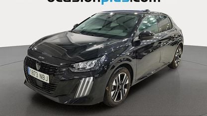 Brugt Peugeot 208 Allure 102 HK (75 kW) 2025 Sort Hatchback
