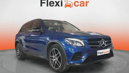 Usado Mercedes GLC220 170 HP (125 kW) 2019 Azul SUV