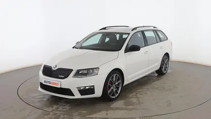 Usado Skoda Octavia RS 185 CV (136 kW) 2014 Blanco Utilitario