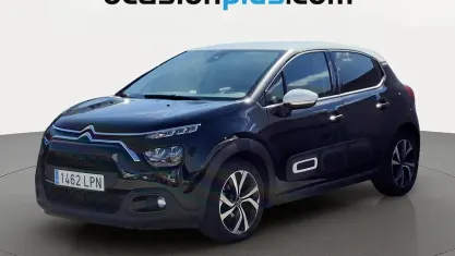 Usado Citroën C3 PureTech 110 CV (80 kW) 2021 Negro Utilitario