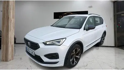 Usado Seat Tarraco FR 150 CV (110 kW) 2021 Blanco SUV