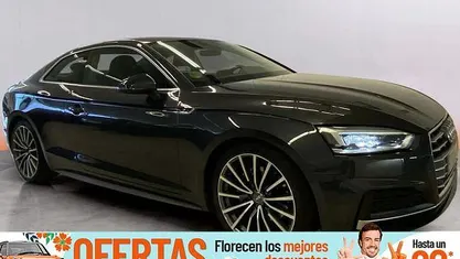 Usado Audi A5 190 CV (139 kW) 2017 Gris Coupe
