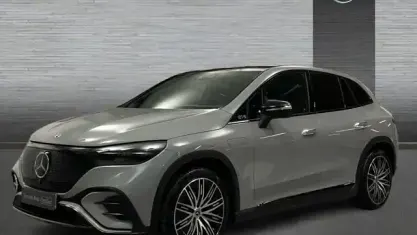 Usado Mercedes EQE350 214 kW (292 CV) 2023 Manufaktur gris alpino SUV
