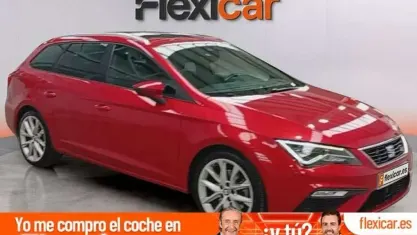 Usado Seat Leon ST FR 150 CV (110 kW) 2018 Rojo Familiar