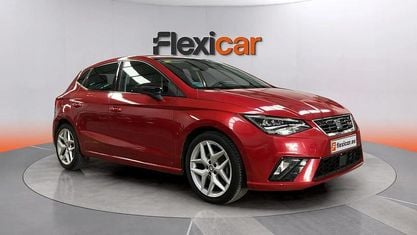 Usado Seat Ibiza FR 116 CV (85 kW) 2018 Rojo Utilitario
