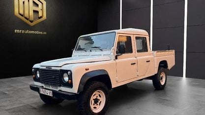 Usado Land Rover Defender 122 CV (89 kW) 1999 Blanco Pickup/Camioneta