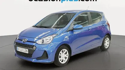 Usado Hyundai i10 67 CV (49 kW) 2019 Azul Utilitario