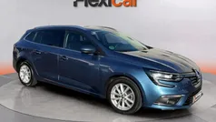 Azul Usado 2017 Renault Mégane GrandTour Zen Familiar | 10.390 € (Buen precio)