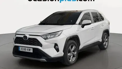 Usado Toyota RAV4 Hybrid Advance 218 CV (160 kW) 2019 Blanco SUV
