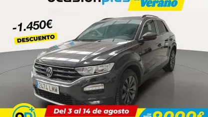 Usado VW T-Roc Advance 110 CV (80 kW) 2021 Gris SUV