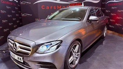 Usado Mercedes E220 194 CV (142 kW) 2017 Gris Berlina
