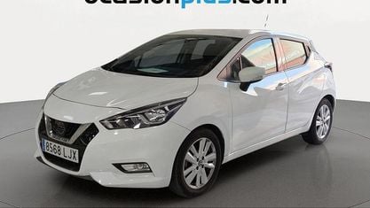 Używany Nissan Micra Acenta 101 KM (74 kW) 2020 Biały Hatchback